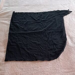 Black Sheer Sarong